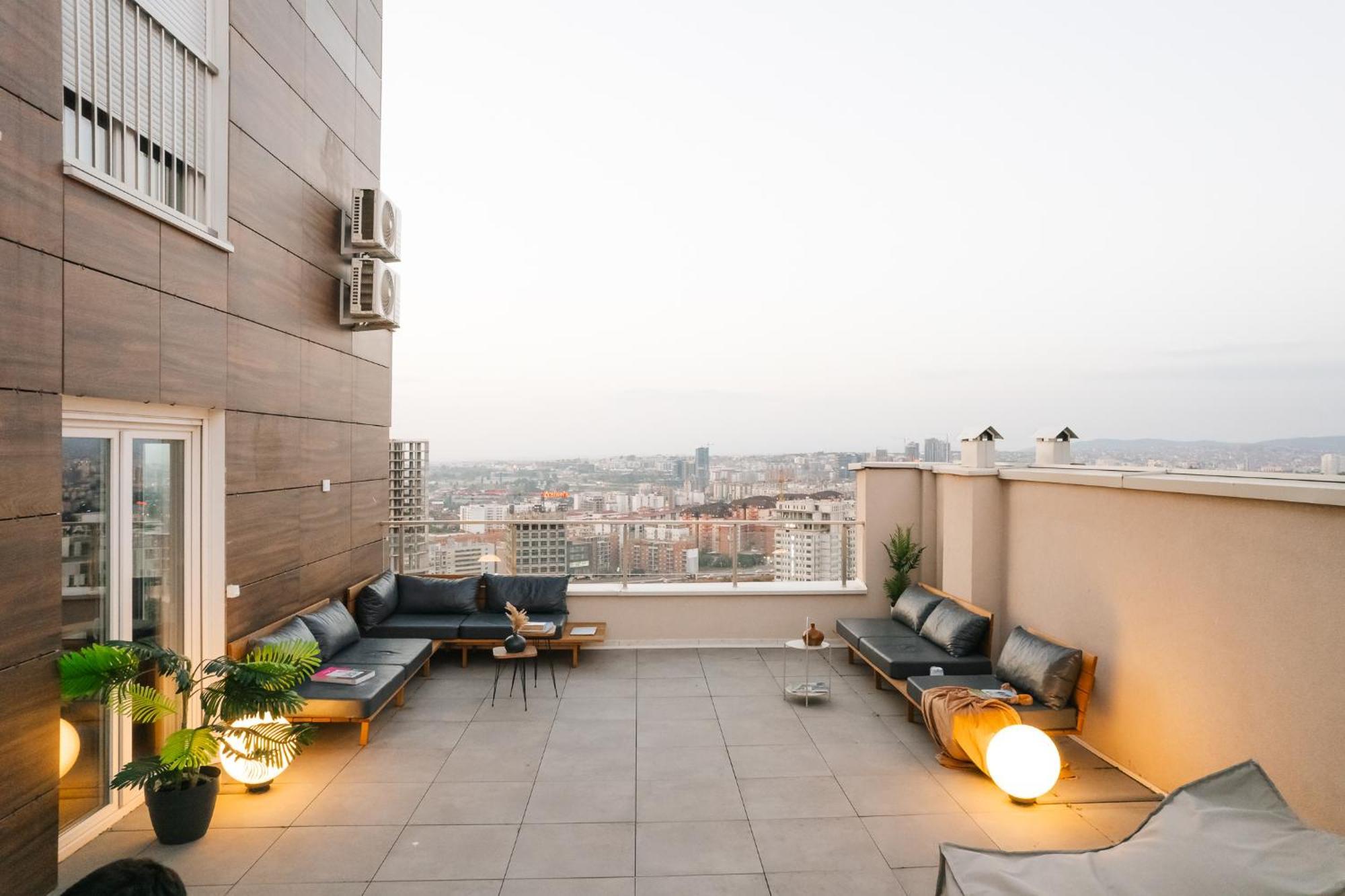 Etern Apart Hotel Priština Exteriér fotografie